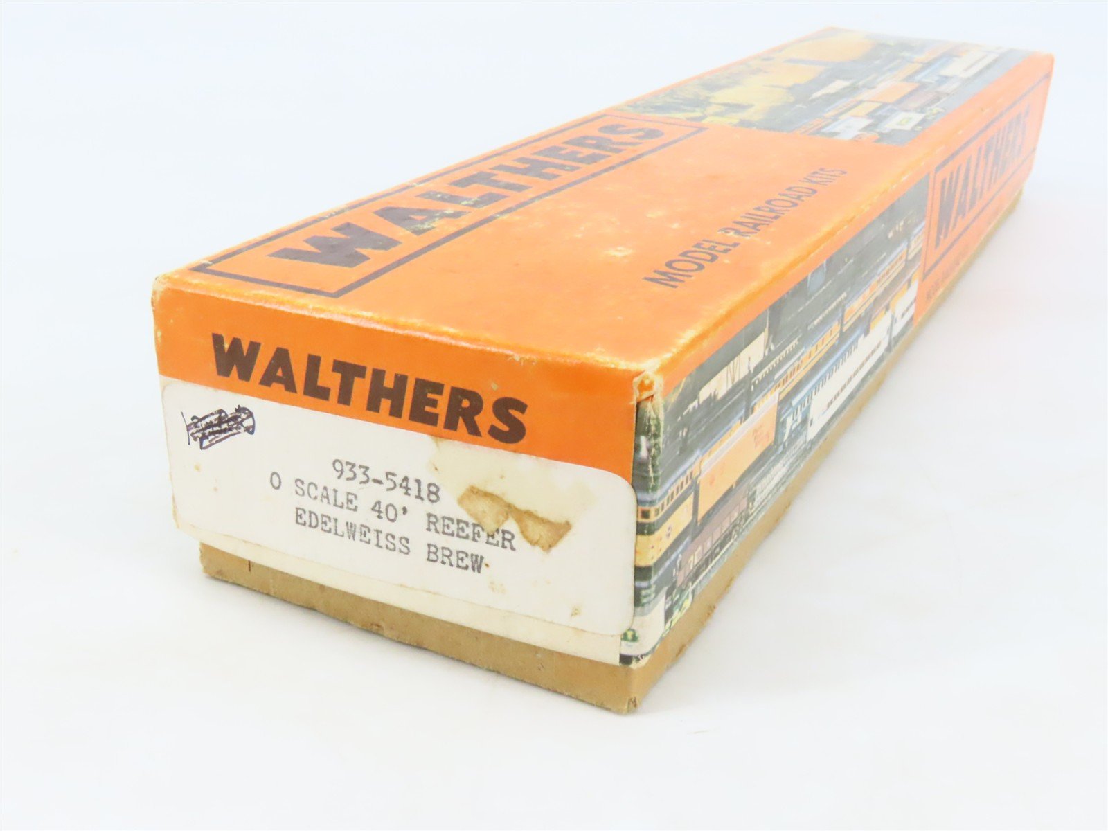 O Scale 2-Rail Walthers Craftsman Kit 933-5418 URT Edelweiss 40' Reefer #18301