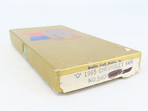 O 1/48 Scale Quality Craft Die-Cast Kit #540 Undecorated 1965 Chevrolet Step Van
