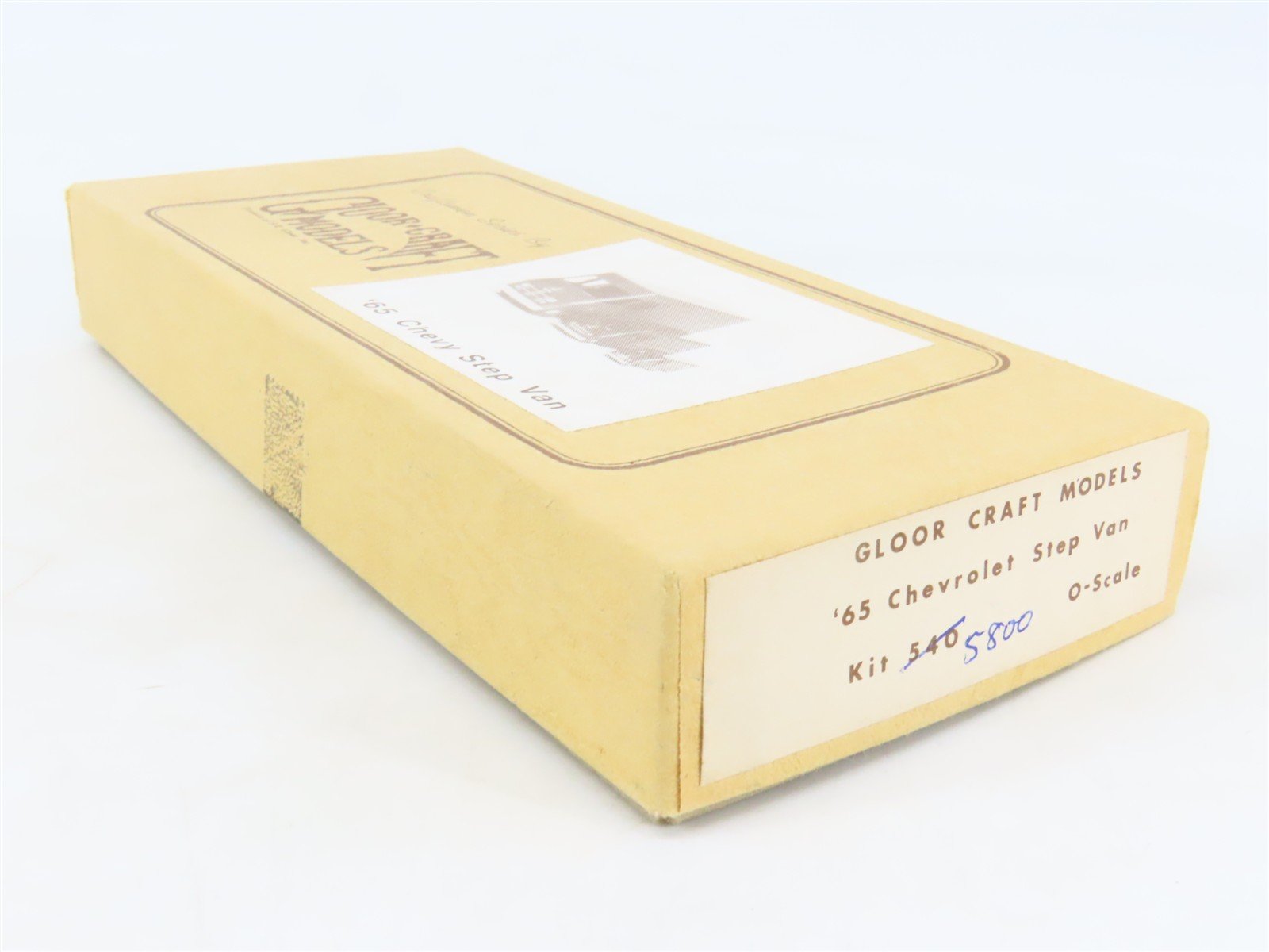 O 1/48 Scale Gloor-Craft Die-Cast Kit #540 Undecorated 1965 Chevrolet Step Van
