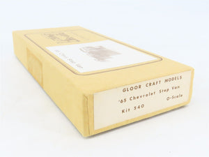 O 1/48 Scale Gloor-Craft Die-Cast Kit #540 Undecorated 1965 Chevrolet Step Van