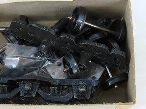 O 2-Rail Vintage Walthers Zamak Pullman 6-Wheel Trucks w/ Metal Wheels - 1 Pair