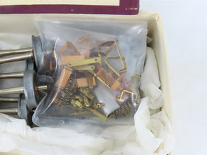 O 2-Rail US Hobbies Kit U-220 Metal 6-Wheel Passenger Trucks & Wheels - 1 Pair