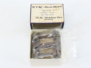O Scale 2-Rail US Hobbies / KTM #U-60 Sprung Bettendorf Trucks w/Wheels - 1 Pair