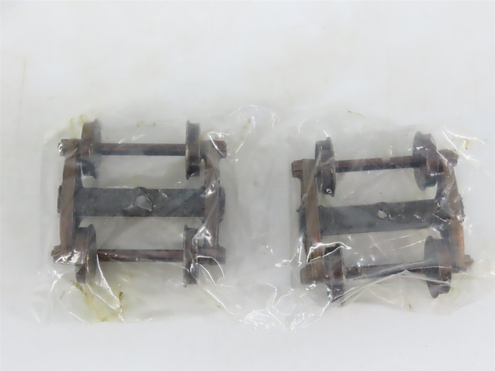 O Scale 2-Rail US Hobbies / KTM #U-60 Sprung Bettendorf Trucks w/Wheels - 1 Pair