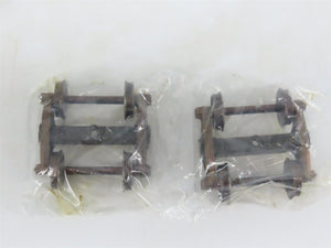 O Scale 2-Rail US Hobbies / KTM #U-60 Sprung Bettendorf Trucks w/Wheels - 1 Pair