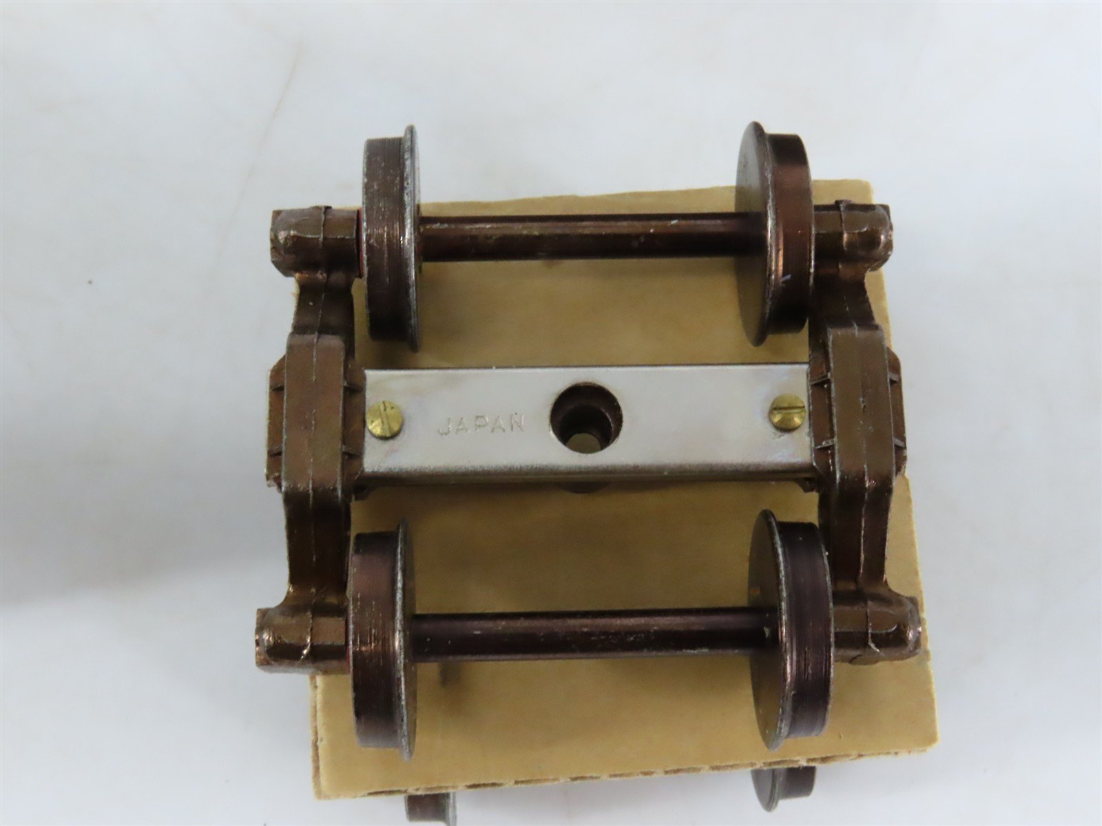 O Scale 2-Rail US Hobbies / KTM #U-60 Sprung Bettendorf Trucks w/Wheels - 1 Pair