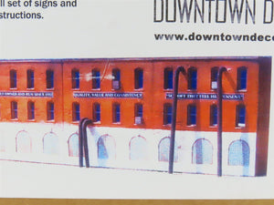 HO Downtown Deco Hydrocal Kit #DD1022 Angel's Pillow Factory 