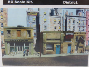 HO Downtown Deco Kit #DD1016 Redlight District - SEALED - Limited #4 of 250