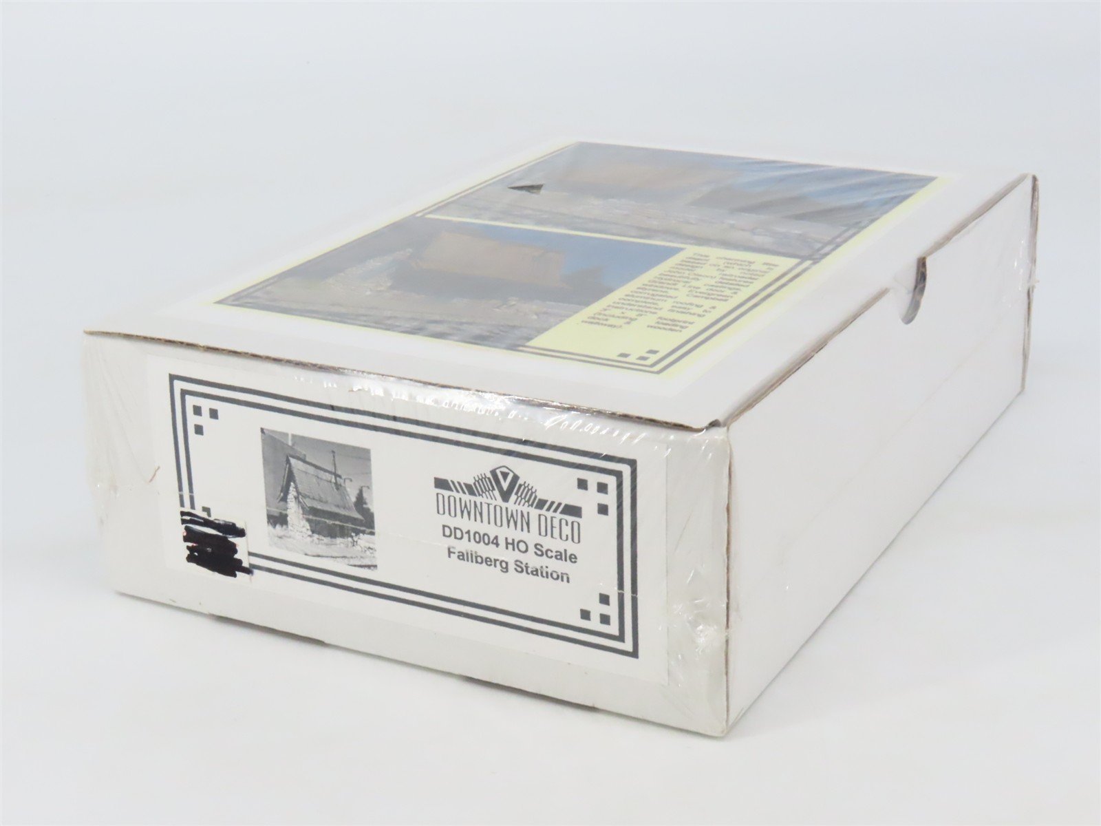 HO 1/87 Scale Downtown Deco Hydrocal Kit #DD1004 Fallberg Station - SEALED