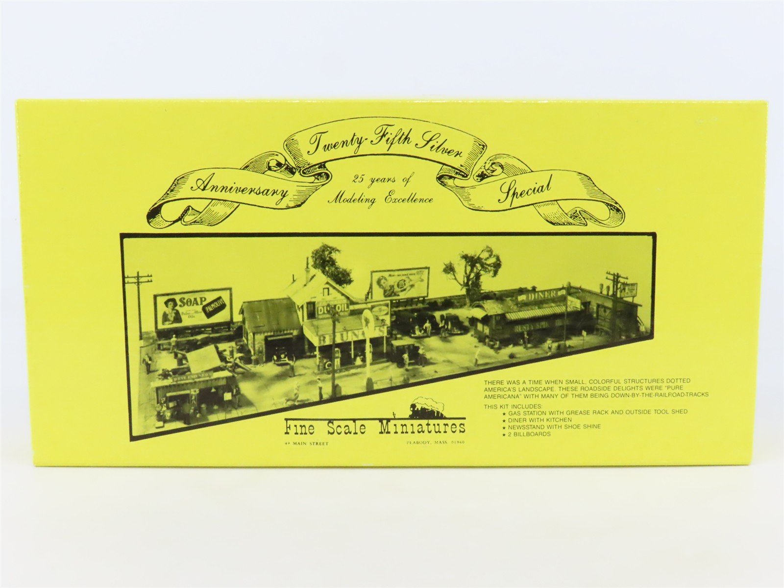 HO Fine Scale Miniatures Silver Anniversary Craftsman Kit #270 Roadside Delights