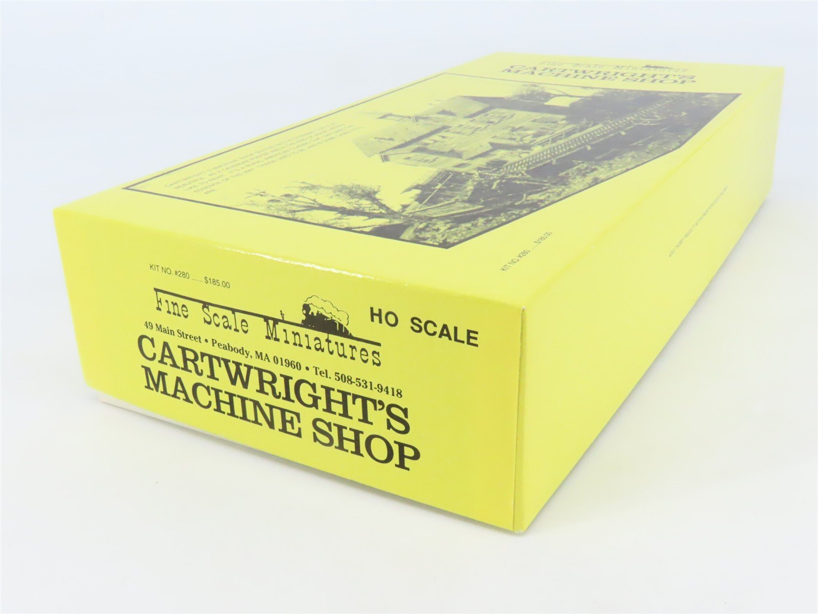HO 1/87 Fine Scale Miniatures Craftsman Kit #280 Cartwright's Machine Shop