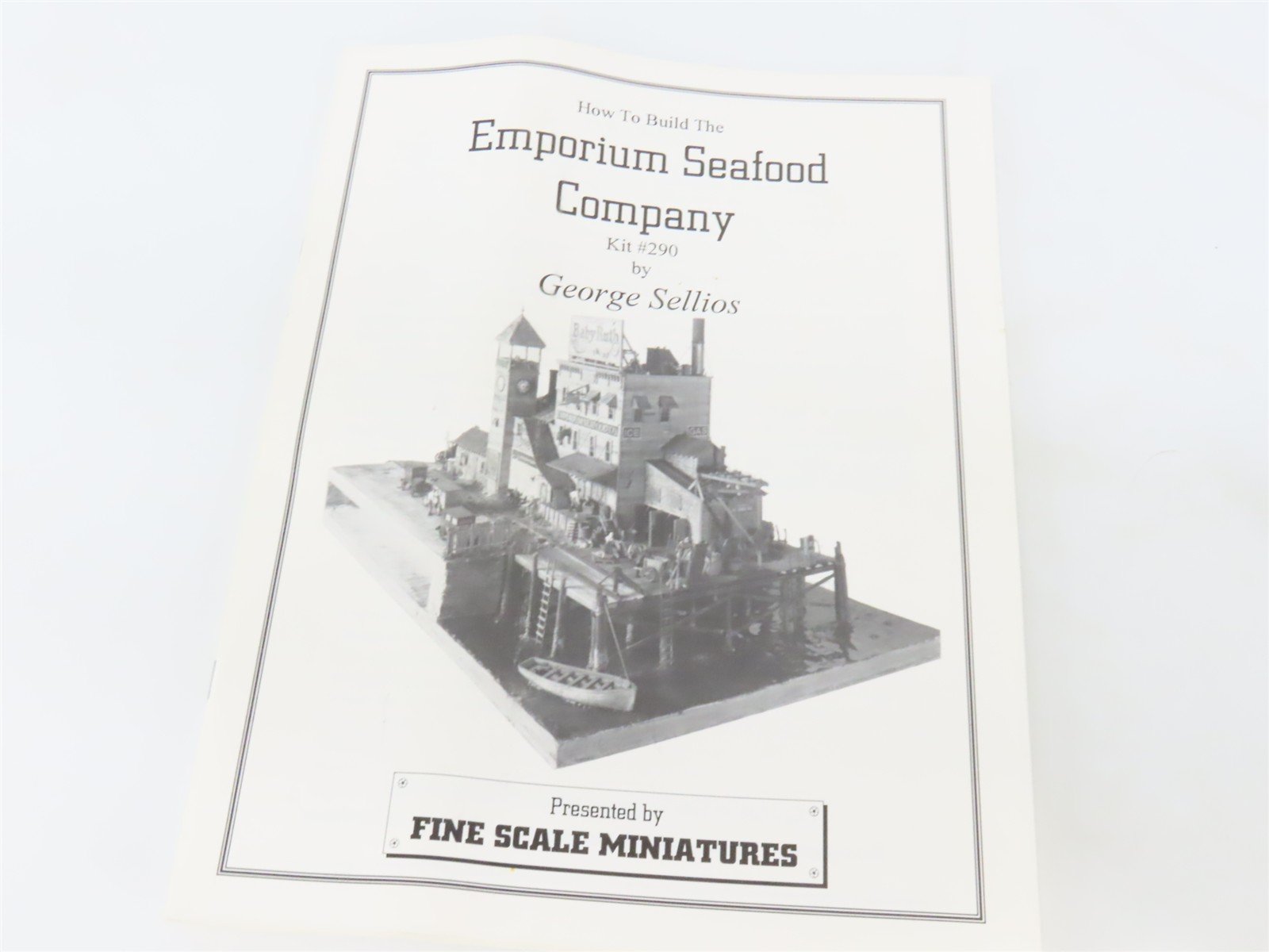 HO 1/87 Fine Scale Miniatures Craftsman Kit #290 Emporium Seafood Co.