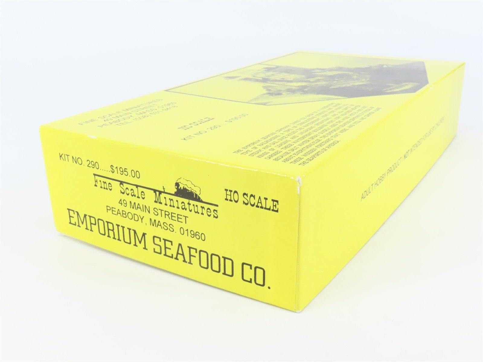 HO 1/87 Fine Scale Miniatures Craftsman Kit #290 Emporium Seafood Co.