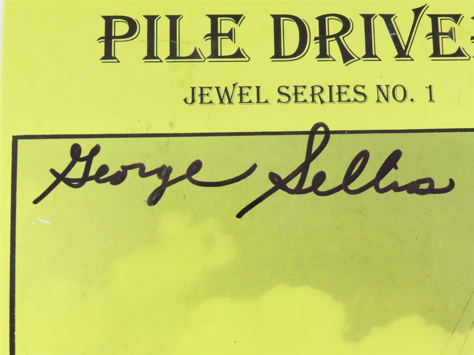 HO 1/87 Fine Scale Miniatures Jewel Series Craftsman Kit #1 Pile Driver - SIGNED