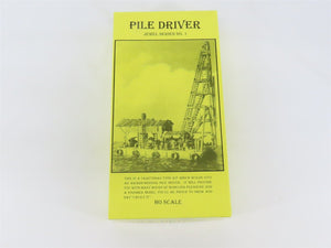 HO 1/87 Fine Scale Miniatures Jewel Series Craftsman Kit #1 Pile Driver