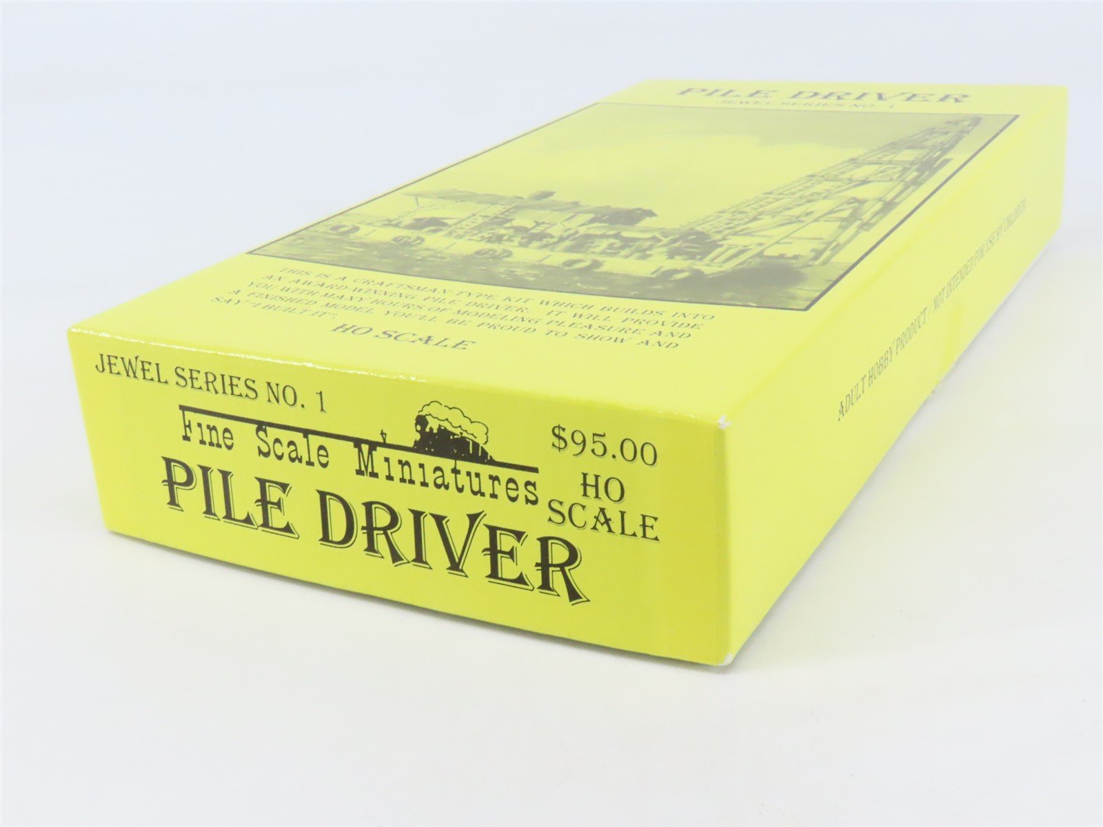 HO 1/87 Fine Scale Miniatures Jewel Series Craftsman Kit #1 Pile Driver