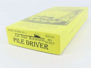 HO 1/87 Fine Scale Miniatures Jewel Series Craftsman Kit #1 Pile Driver