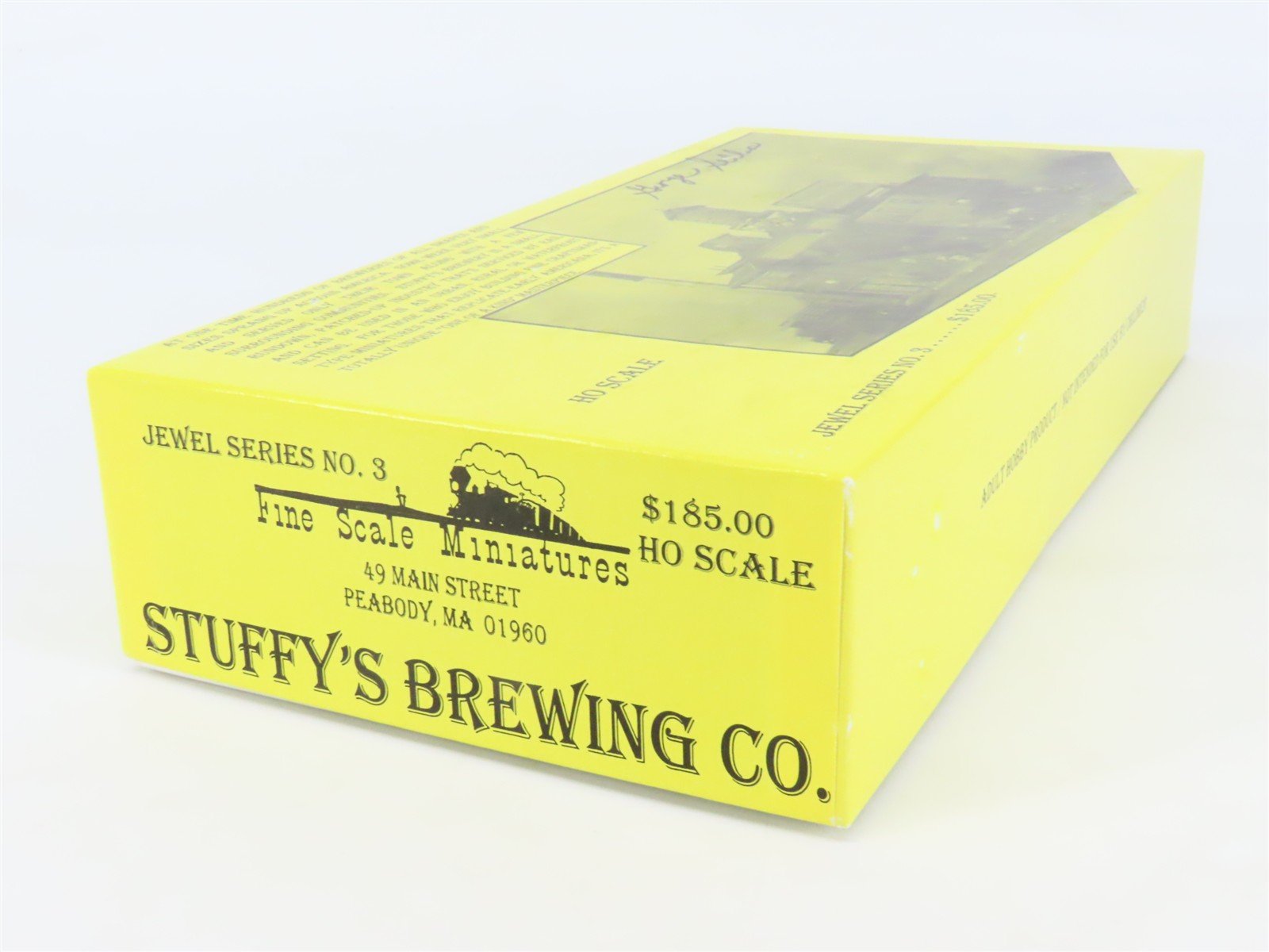 HO Fine Scale Miniatures Jewel Series Craftsman Kit #3 Stuffy's Brewing - SIGNED