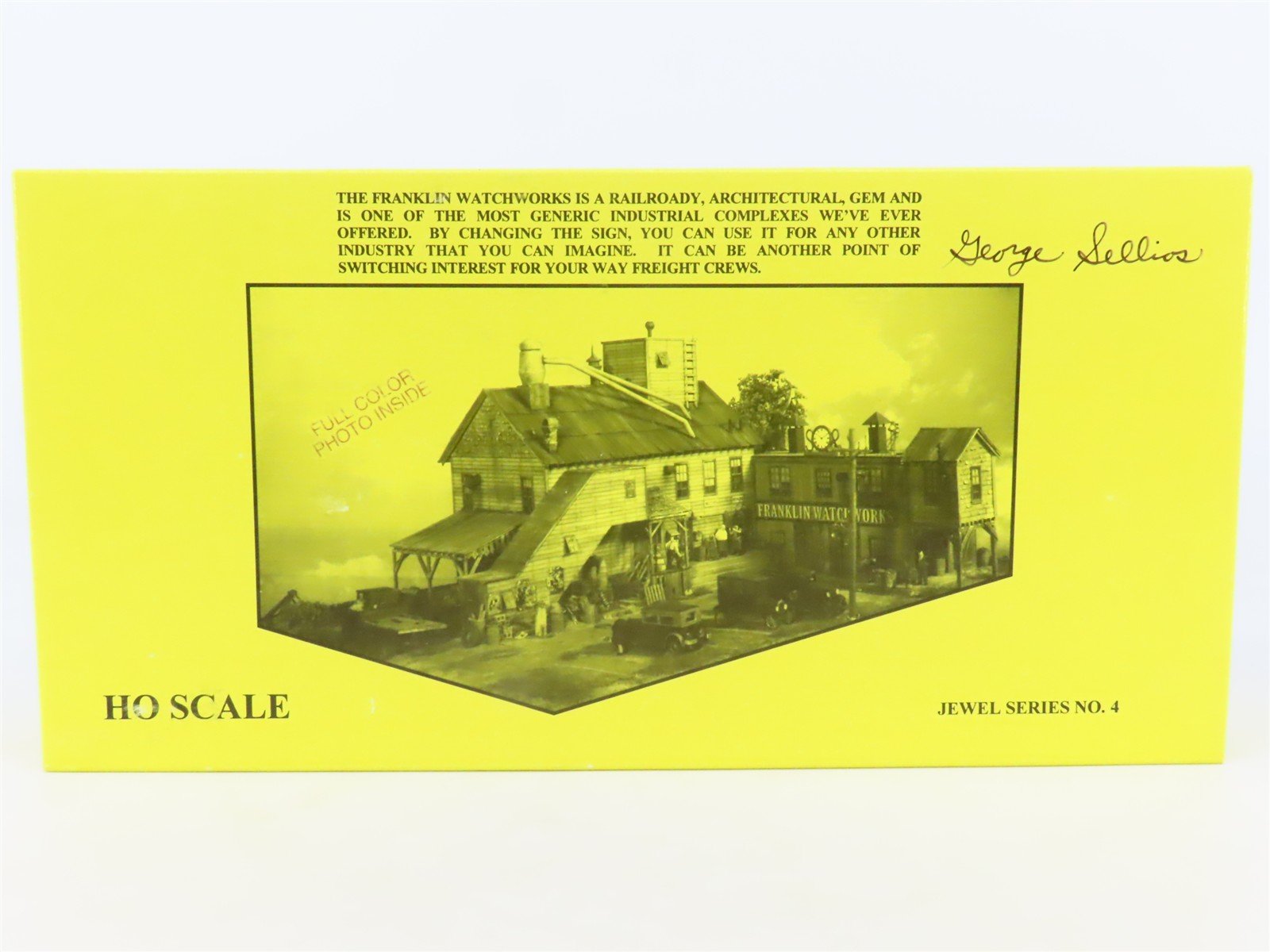 HO Fine Scale Miniatures Jewel Series Craftsman Kit 4 Franklin Watchworks SIGNED