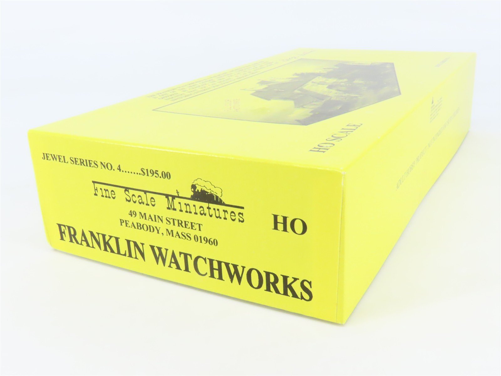 HO Fine Scale Miniatures Jewel Series Craftsman Kit 4 Franklin Watchworks SIGNED