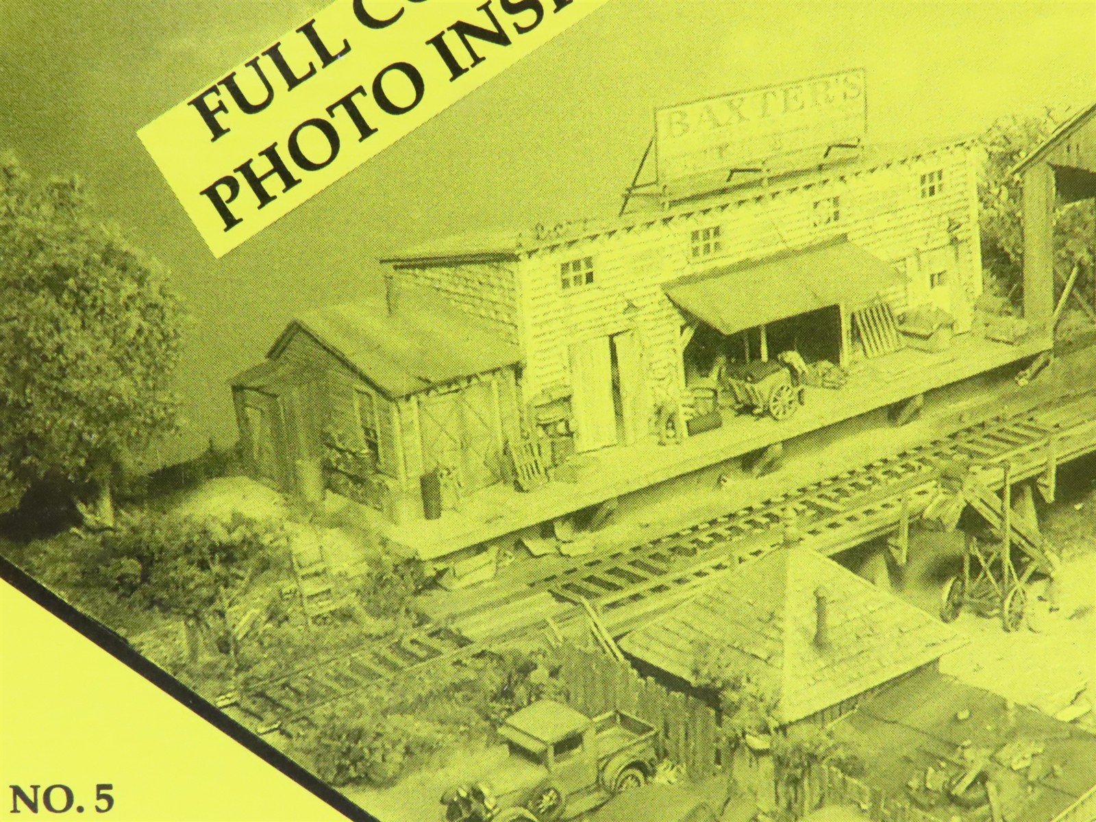 HO Fine Scale Miniatures Jewel Craftsman Kit #5 Baxter's Building Supply -SIGNED