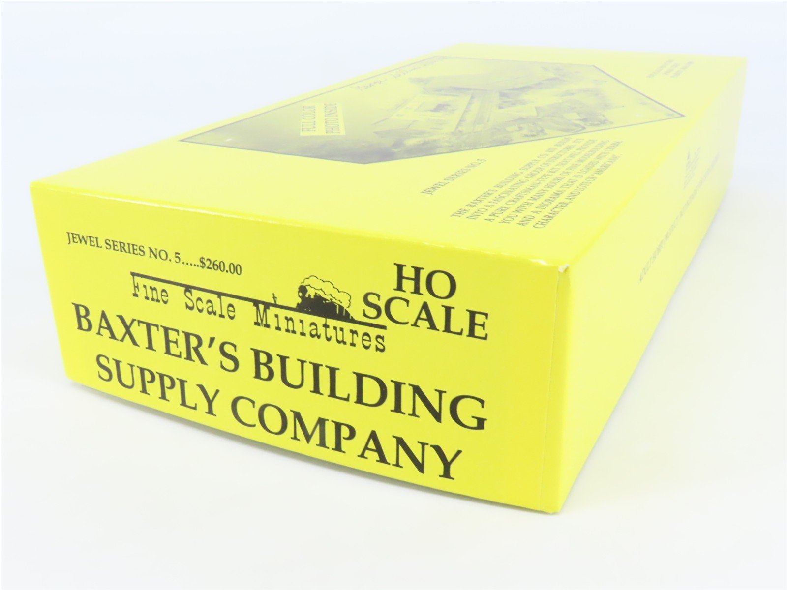 HO Fine Scale Miniatures Jewel Craftsman Kit #5 Baxter's Building Supply -SIGNED