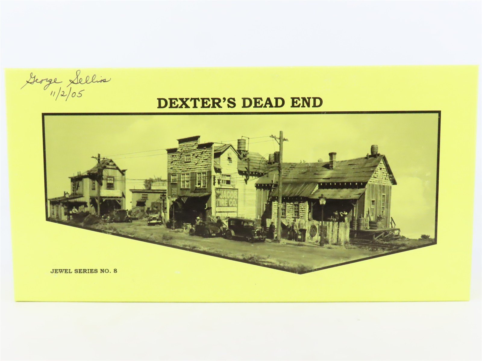 HO Fine Scale Miniatures Jewel Series Craftsman Kit #8 Dexter's Dead End -SIGNED
