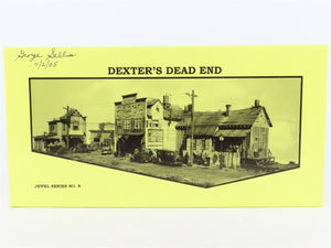 HO Fine Scale Miniatures Jewel Series Craftsman Kit #8 Dexter's Dead End -SIGNED