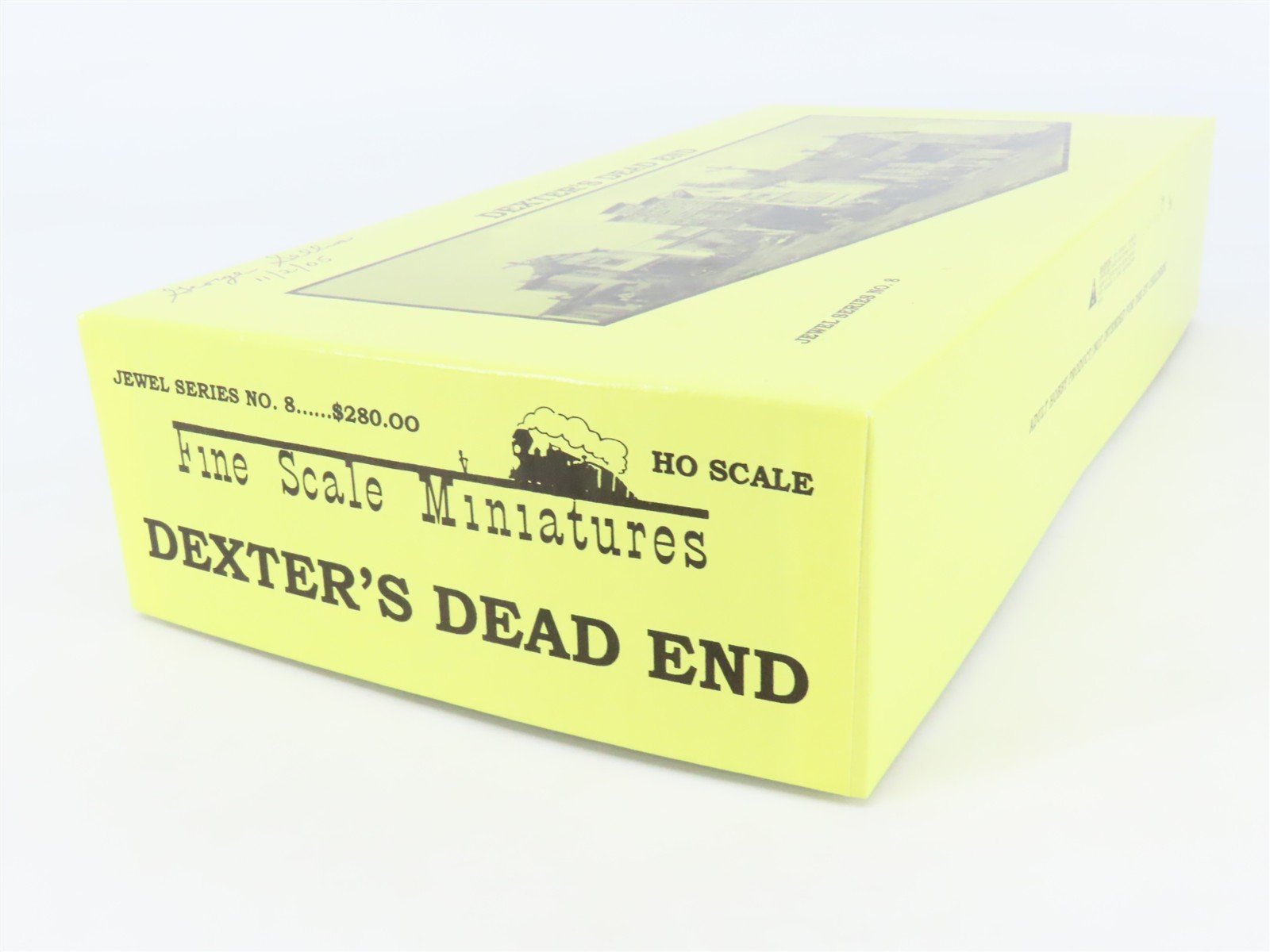 HO Fine Scale Miniatures Jewel Series Craftsman Kit #8 Dexter's Dead End -SIGNED