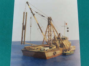 HO 1/87 Sheepscot Scale Products Craftsman Kit #1110 C&L Barge No. 1