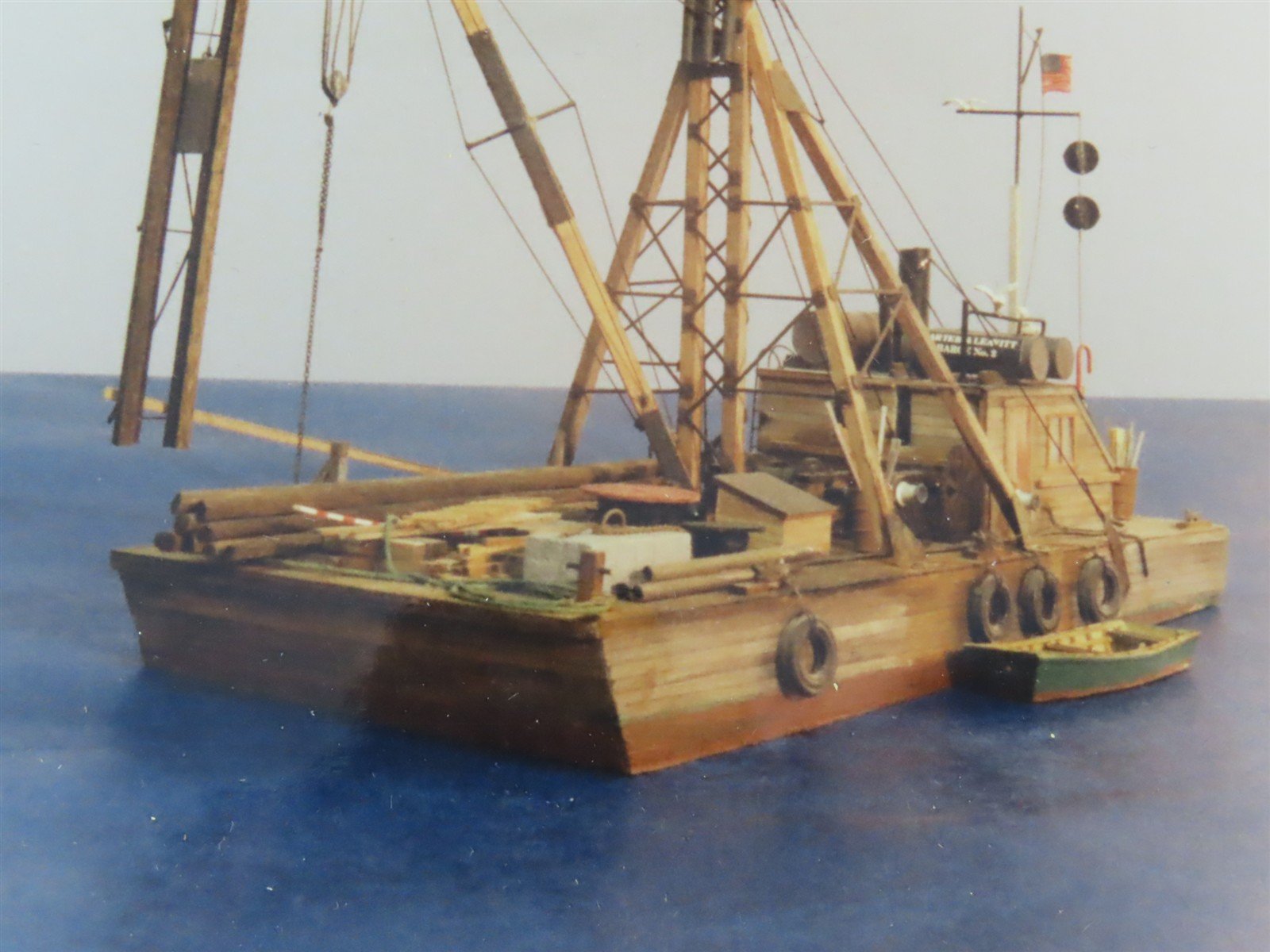 HO 1/87 Sheepscot Scale Products Craftsman Kit #1110 C&L Barge No. 1