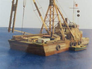 HO 1/87 Sheepscot Scale Products Craftsman Kit #1110 C&L Barge No. 1