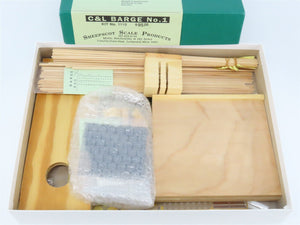 HO 1/87 Sheepscot Scale Products Craftsman Kit #1110 C&L Barge No. 1