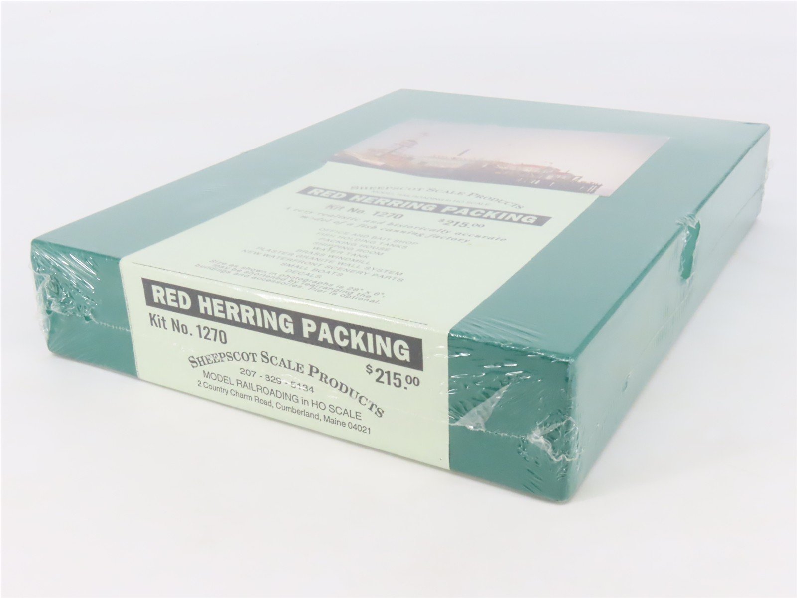 HO 1/87 Sheepscot Scale Products Craftsman Kit #1270 Red Herring Packing -SEALED