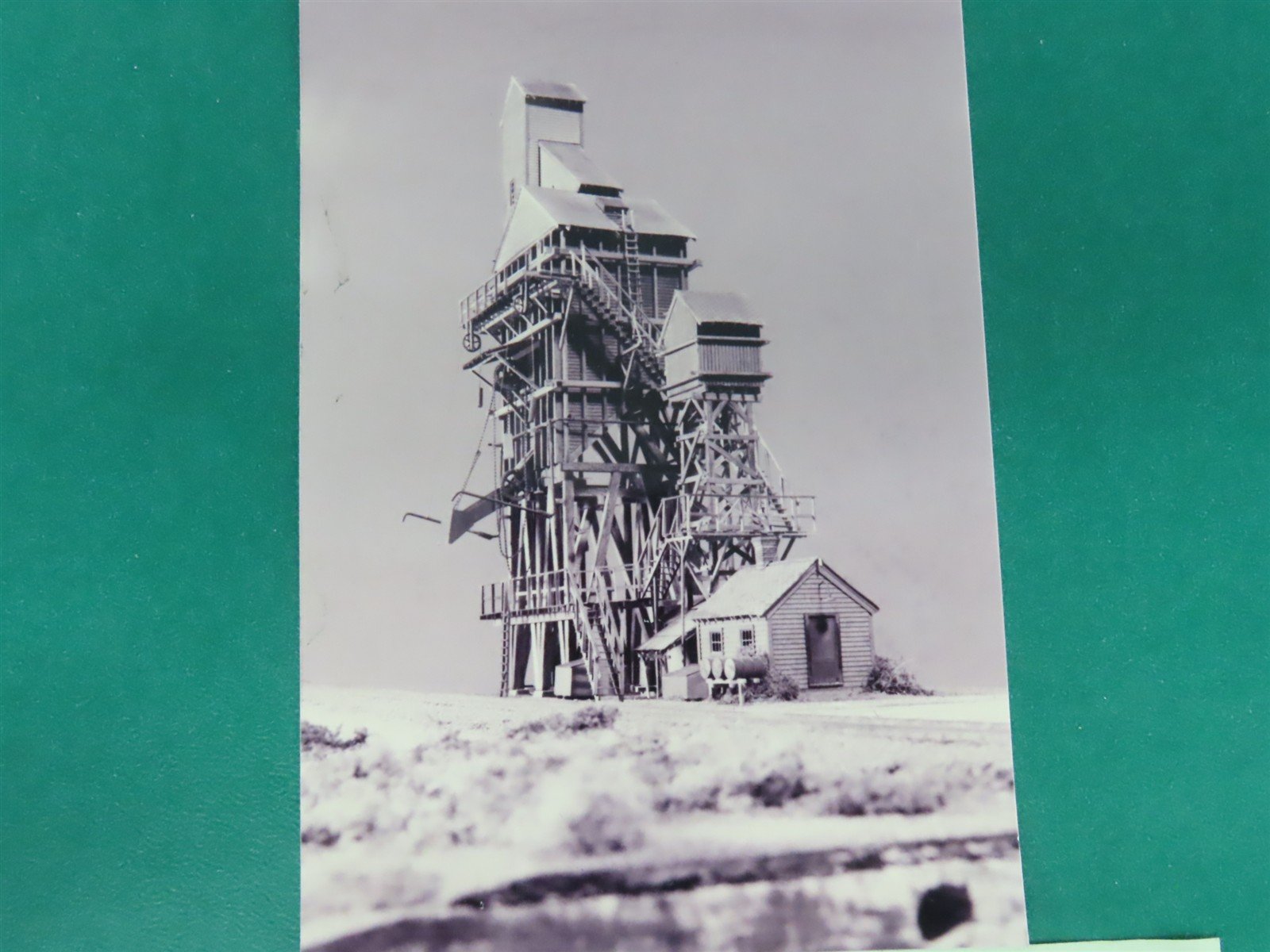 HO 1/87 Sheepscot Scale Products Craftsman Kit #1040 150-Ton Coal Tower