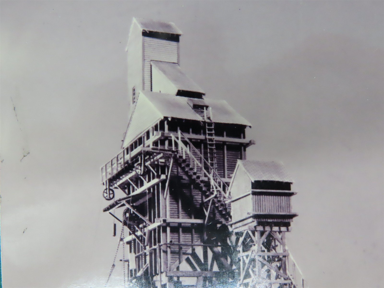 HO 1/87 Sheepscot Scale Products Craftsman Kit #1040 150-Ton Coal Tower