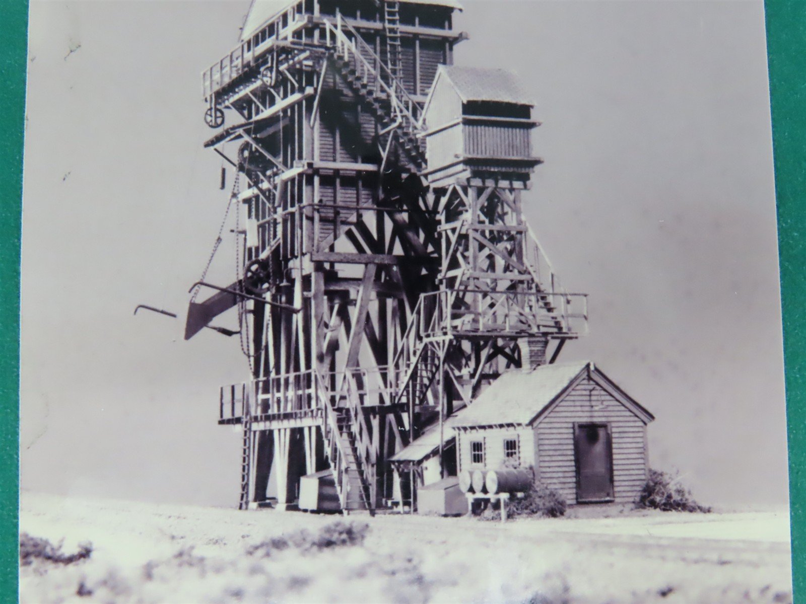 HO 1/87 Sheepscot Scale Products Craftsman Kit #1040 150-Ton Coal Tower
