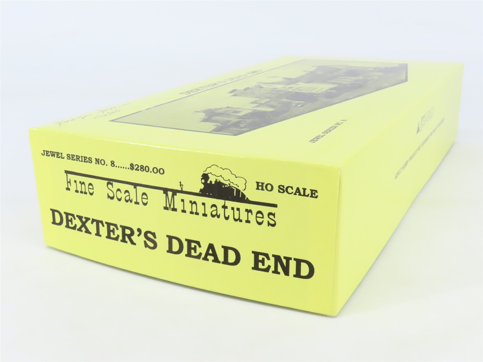 HO 1/87 Fine Scale Miniatures Jewel Craftsman Kit #8 Dexter's Dead End - SIGNED