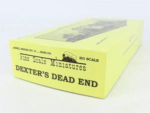 HO 1/87 Fine Scale Miniatures Jewel Craftsman Kit #8 Dexter's Dead End - SIGNED