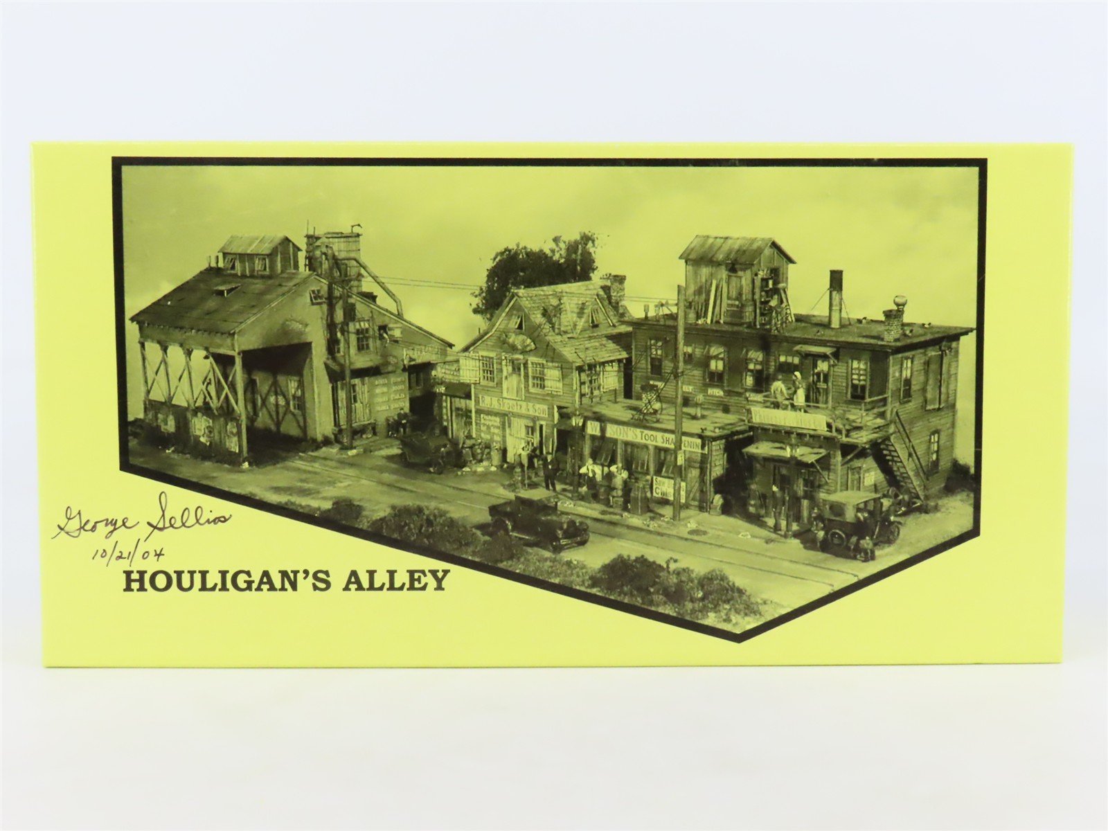 HO 1/87 Fine Scale Miniatures Jewel Craftsman Kit #7 Houligan's Alley - SIGNED