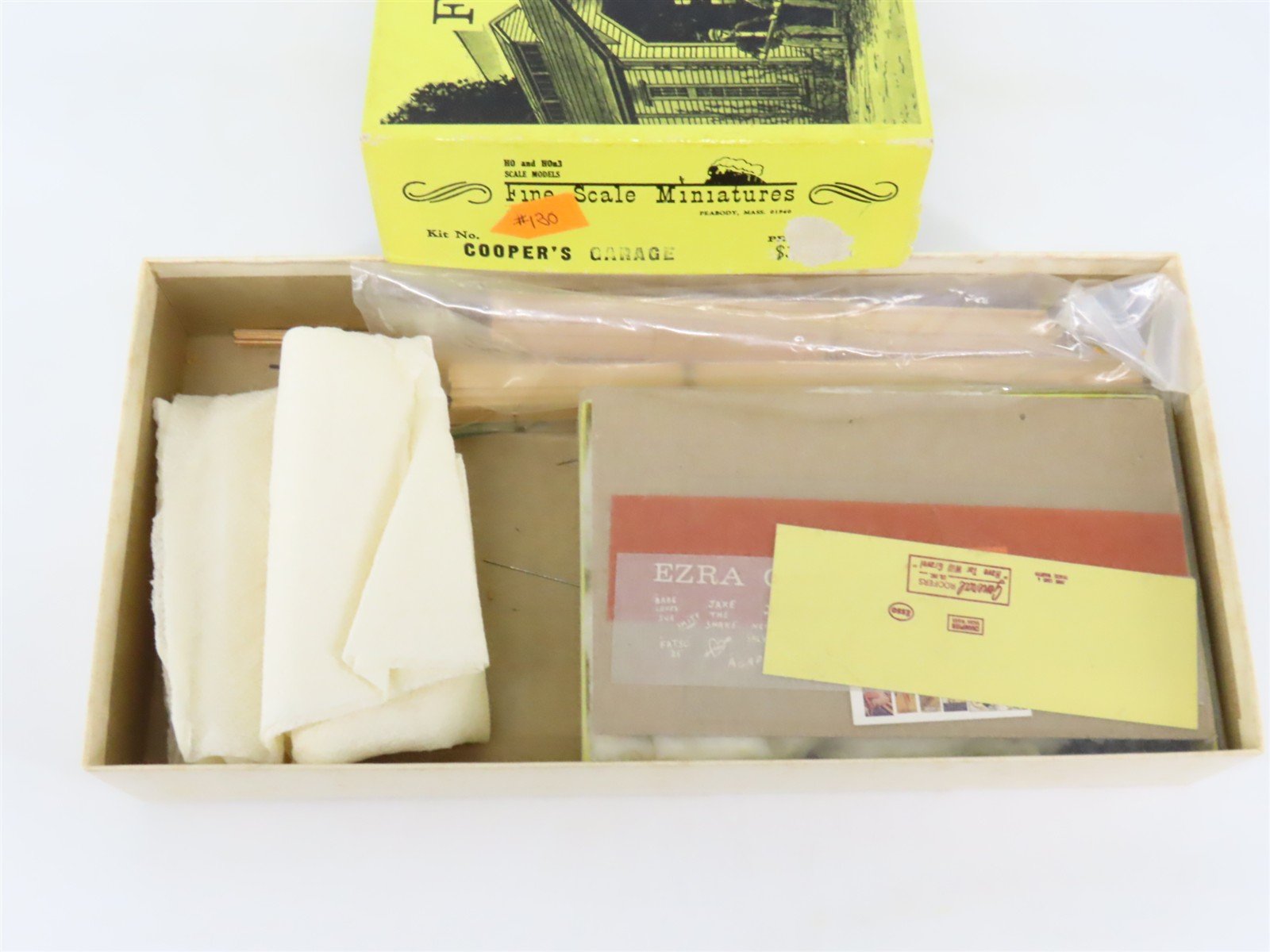 HO 1/87 Fine Scale Miniatures Craftsman Kit #130 Cooper's Garage