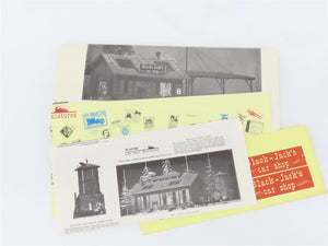 HO 1/87 Fine Scale Miniatures Craftsman Kit #65 Old Time Car Repair Shop