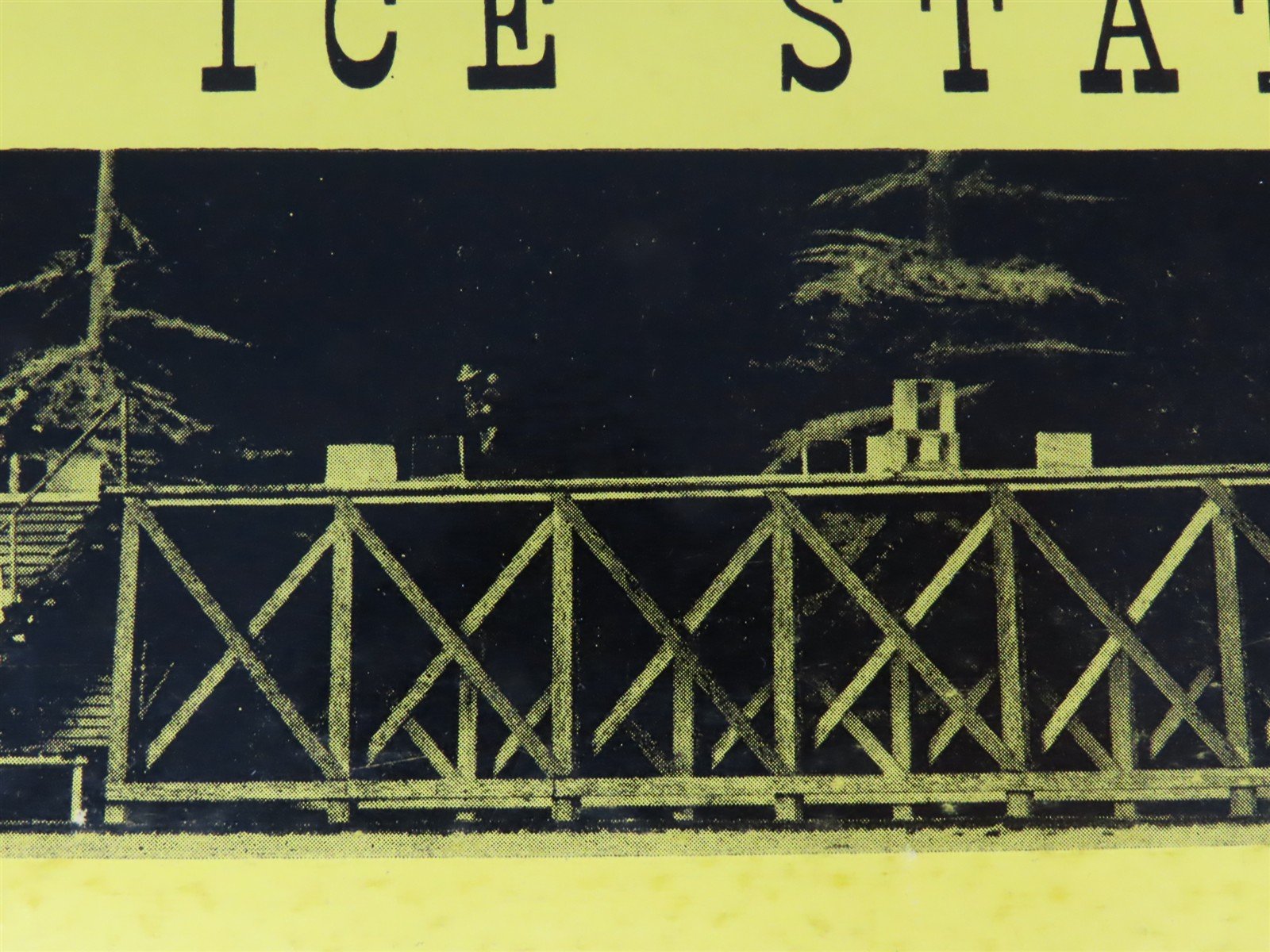 HO 1/87 Fine Scale Miniatures Craftsman Kit #50 Ice Station