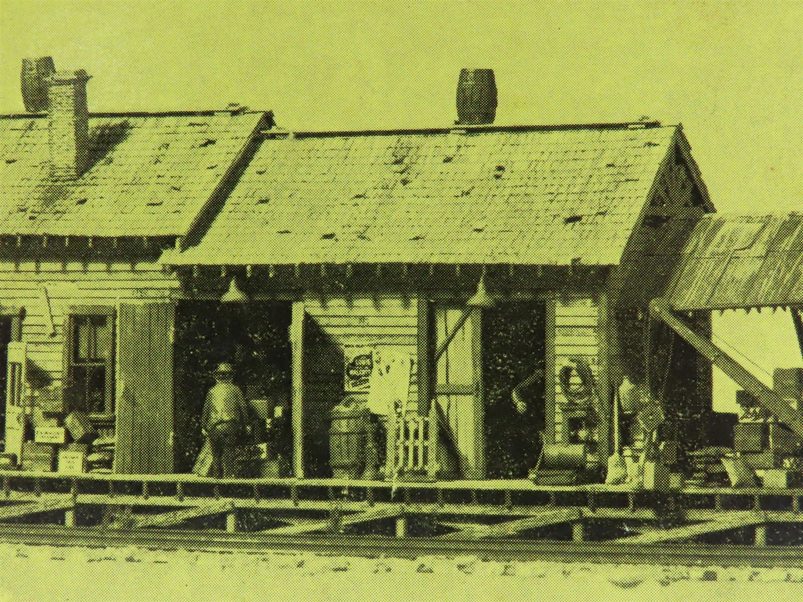 HO 1/87 Fine Scale Miniatures Craftsman Kit #150 Old Time Freight House