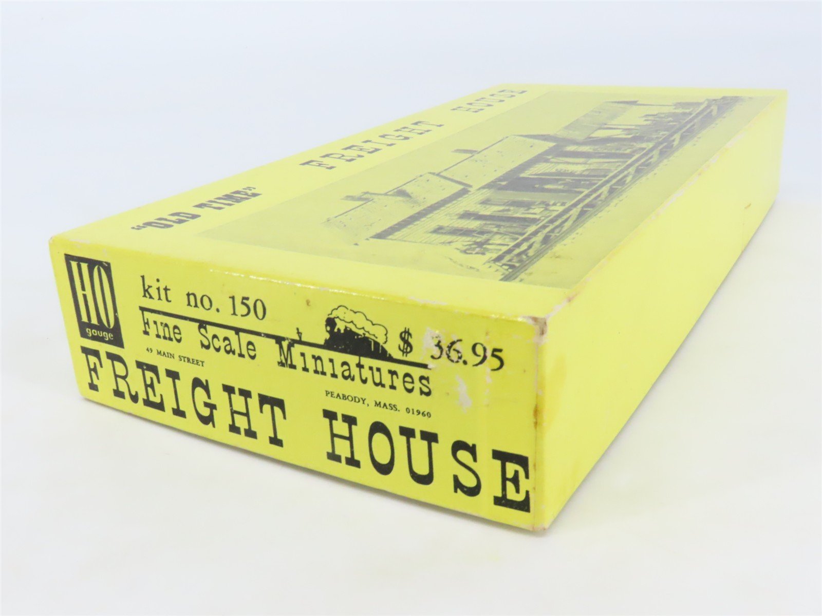 HO 1/87 Fine Scale Miniatures Craftsman Kit #150 Old Time Freight House