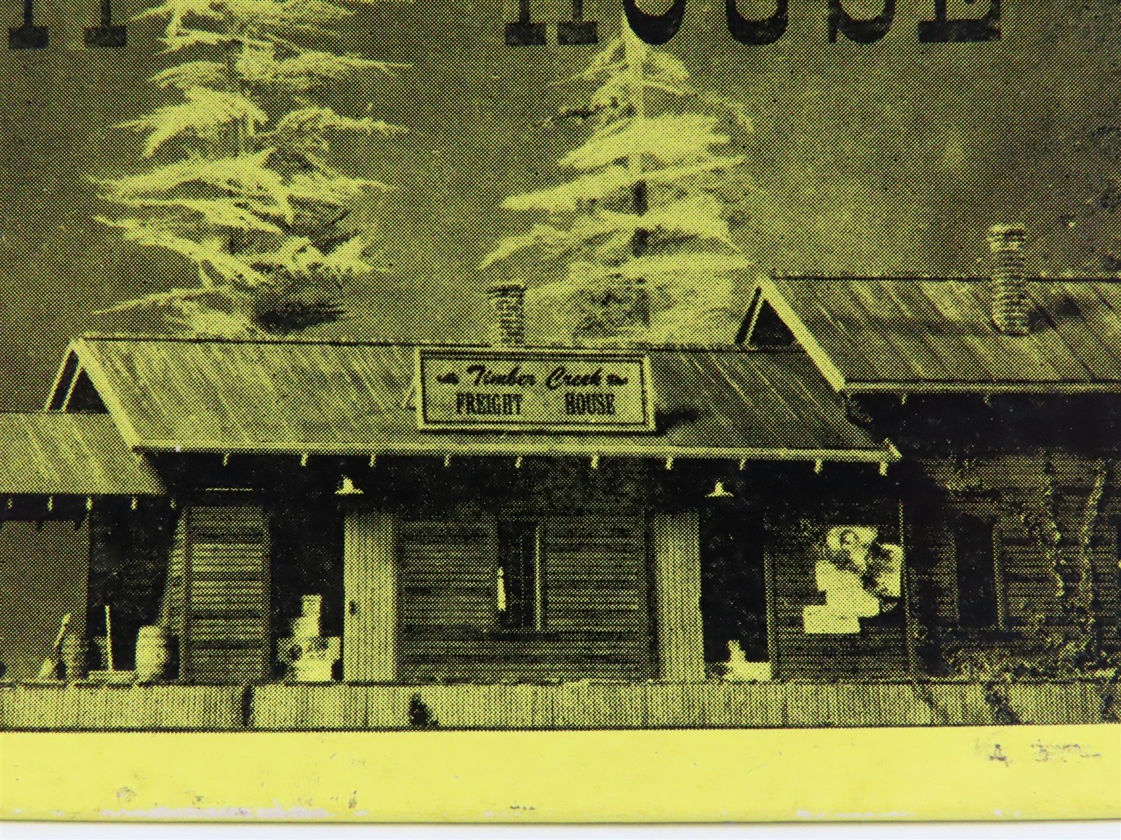 HO 1/87 Fine Scale Miniatures Craftsman Kit #45 Timber Creek Freight House