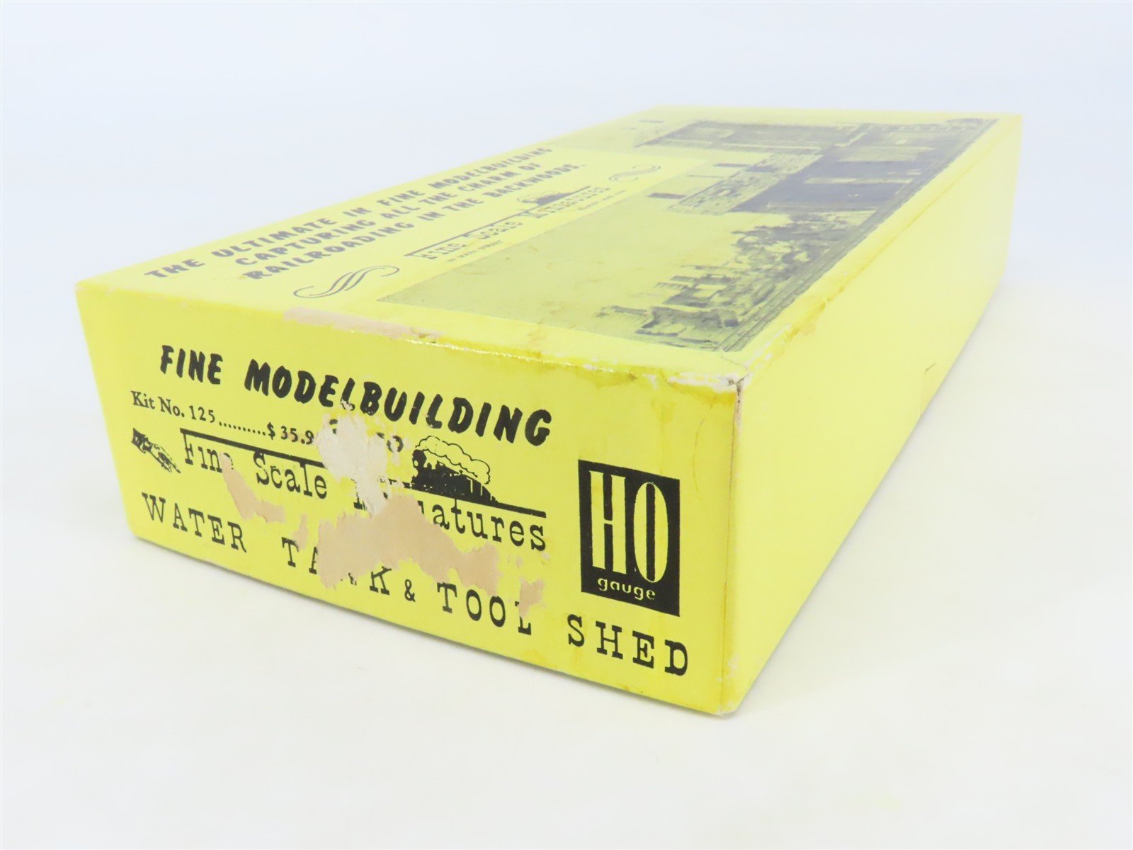 HO 1/87 Fine Scale Miniatures Craftsman Kit #125 Water Tank & Tool Shed