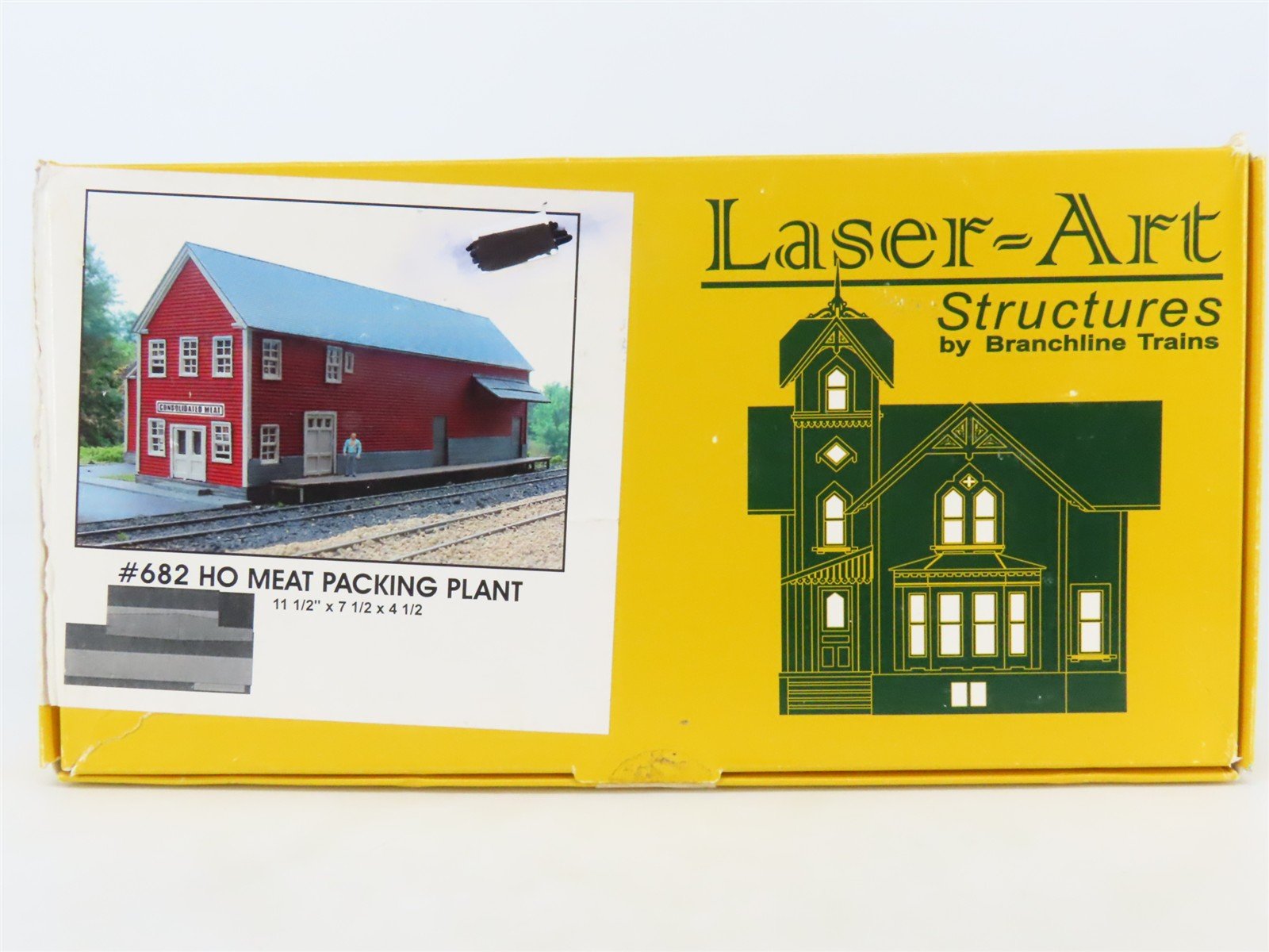 HO 1/87 Scale Branchline Laser-Art Kit #682 Meat Packing Plant