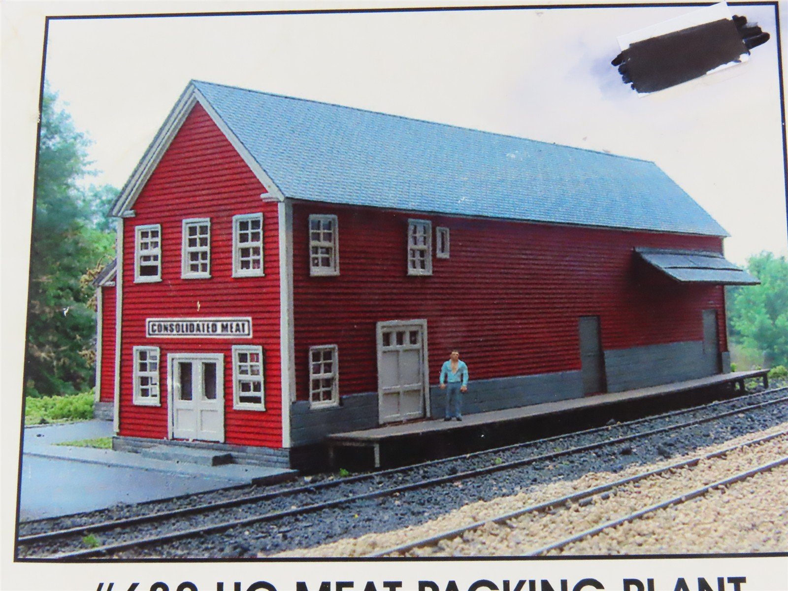HO 1/87 Scale Branchline Laser-Art Kit #682 Meat Packing Plant
