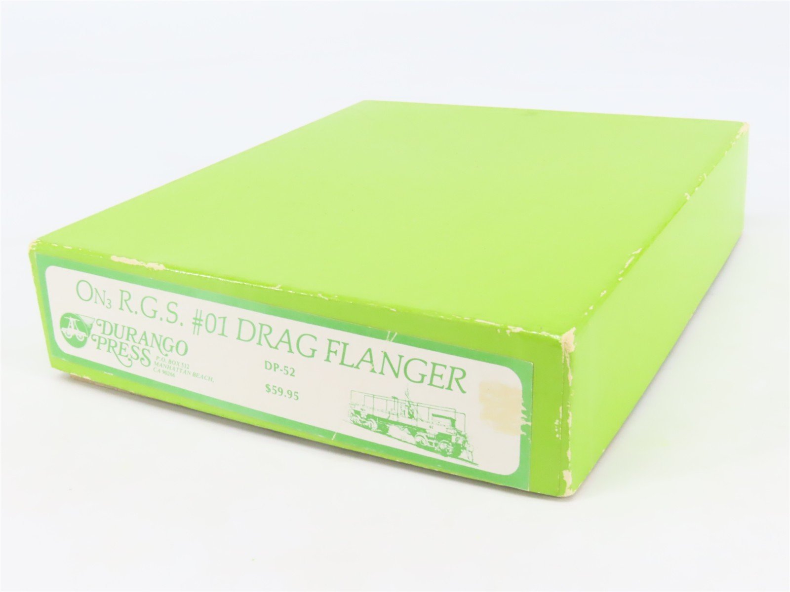 On3 Scale Durango Press Kit #DP-52 Undecorated RGS #01 Drag Flanger